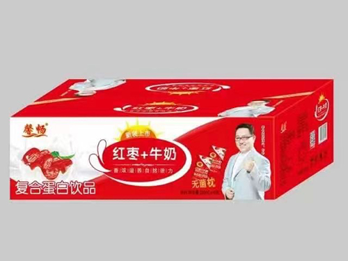 紅棗+牛奶復(fù)合蛋白飲品枕包