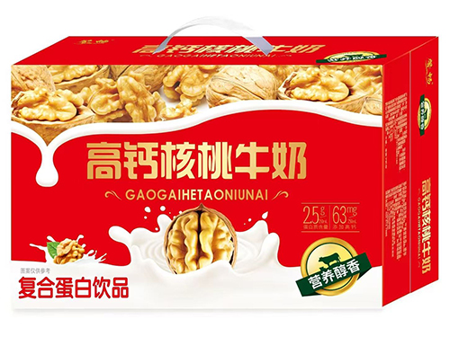 高鈣核桃牛奶復(fù)合蛋白飲品禮盒